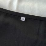 Women's Black Baby Doll Dress 2XL Puff Sleeves Light Pilling Light Weight Size 2X Photo 2