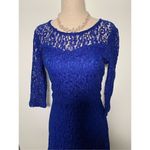 Brixon Ivy  blue lace dress size small Photo 1