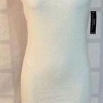 Venus White Sleeveless Crochet Top White Knit Sweater Dress Size M Photo 0