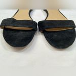 Ivanka Trump Suede Ballet Style Flats with ankle‎ wrap, Ivanka Trumph,Carthe, Black   Size 10 Photo 5