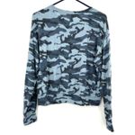 Michael Stars  Size Small Blue Camo Pullover Style Lightweight Sweater Top Shirt Photo 1