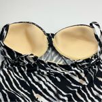 MiracleSuit Marina Tankini Top Tigre Sombre Womens Size 12 Black White Swim Photo 9