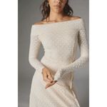 Urban Outfitters  Yaya Ivory Soft Off The Shoulder Boho Dress XS NWOT Photo 8