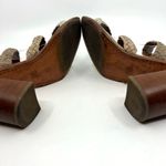Frye  Amy Braided Leather Block Heeled Sandals Women's 9 US Photo 7