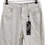 Reason Womens Chloe White Slim Jeans Size 5 New Photo 1