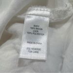 Cactus + Pearl White Lace Detail Women's Blouse Size XL Photo 5