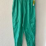 Abound  Nordstrom Cargo Jogger Pants X Small Green Marine Elastic Waist Pull On Photo 5