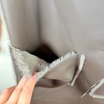 Anthropologie  Gray Kerry Reversible Faux Fur Longline Coat Photo 6