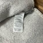 J.Crew Womens Sz S Heather Gray Oversized Hoodie Sweatshirt Cotton Blend Fleece Photo 2