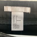 H&M Women’s Size 4 Mid Rise Dress Pants Black Color Photo 1