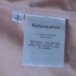 Reformation  Blush Pink Avant Dress – Size L – NWT Photo 9