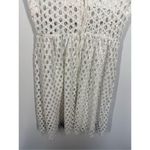 B Darlin B. Darlin white open knit crotchet overlay Dress size 3/4 Photo 8