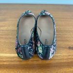 Sundance New! Black Floral Marais Flats, 5.5 US / 36 EU Photo 4