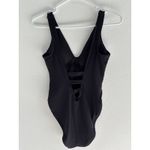 Becca One Piece Swimsuit Womens Medium Black Swim Resort Beach Coastal Travel Photo 1