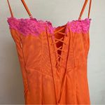 House Of CB  'Aiza' Flame‎ Orange Maxi Dress NWOT size XS Photo 8