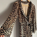 Ganni  Printed Georgette Wrap Dress Photo 5