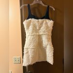 Miss Rosier NWT  white black bow mini dress Photo 2
