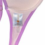 Shade & Shore  Lavender Scalloped Ruffle Swim Bikini Top Women's Size 32B Photo 7