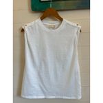 Nation Ltd Marina Tank in White Muscle Tee Top MINIMALIST Size Small S Photo 5