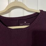 American Eagle  Soft & Sexy‎ Ribbed Sweater Dress with Button Sleeve Detail M Photo 5