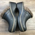 Crocs Cobbler Eva Fur Lined Black Clogs Mules Women’s 8 Shoes Slip On 11552 Photo 2
