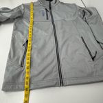 NWOT Elevate Gray Jacket with detachable keychain lanyard M Size M Photo 8