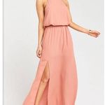Show Me Your Mumu Heather Halter Dress in Rustic Mauve Photo 1