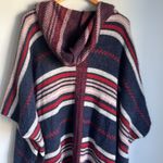 Free People NEW Cold Canyon Hooded Poncho Photo 7