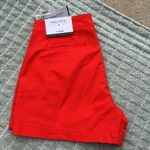 Nautica Orange High Waist Shorts Photo 8