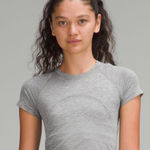 Lululemon Swiftly Tech Cropped Shirt 2.0  Short Sleeve Photo 0