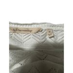 Soft Surroundings White Chevron open Knit Cardigan Sweater – Size M Photo 4