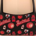 Basketball Theme Handbag Black Photo 3