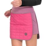 Women's Lightweight Puffer Running Skirt Purple and Pink Medium Photo 0