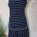 derek lam 10 crosby • layered tank nautical striped cotton sleeveless dress Blue Size 4 Photo 3