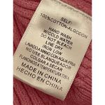 VICI Pink Bubble Over Ribbed Knit Sweater size Small Photo 5
