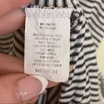 Olivia Rae  Black and White Short Sleeve Tee Shirt Dress Size Medium Photo 4