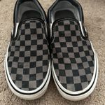 Vans Checkered  Black Grey Photo 1
