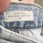 PacSun Women's High Rise Bootcut Jeans Size 26 Light Blue Stretch Denim Photo 10