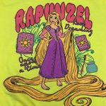 Disney  Tangled Rapunzel Lantern Icons Crewneck neon bold bright sweatshirt NWT M Photo 8