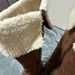 Cathy Jean  Brown Shearling-Lined Winter Boots Photo 8