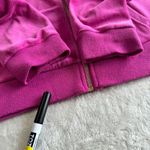 Kardashian Kollection  Velour Hoodie Womens Size M Pink KK‎ Sequined Zip Y2K 00s Photo 8