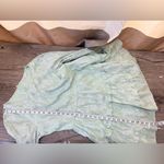 Roller Rabbit  Mint Green Mini Dress L Clermont Nori Silver‎ Tie Tassels Tiered Photo 6