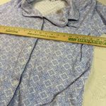 Karen Neuberger Pajama Set L/G Blue White‎ Pattern Short Sleeve Top Pants Size undefined Photo 4