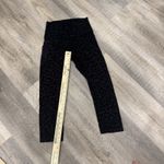 Lululemon Wunder Under Black Cheetah Capri Leggings Size 4 Photo 2