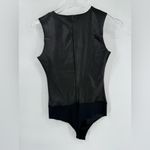 Commando 
Faux Leather V-Neck Bodysuit size small Photo 5