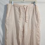 None Women's Silk Pants Soft Peach small Photo 7