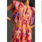 Anthropologie  Maeve Cassandra Printed Maxi Dress Extra Small boho Photo 3