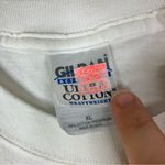 Gildan | United We Stand American Flag White Ultra Cotton Heavyweight Tee XL Photo 3