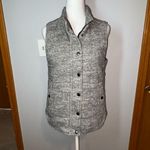Skies Are Blue Stitch Fix Wels Quilted Puffer vest gray size S Photo 0