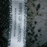 Giddy Up Glamour  L Snake Print in Gray Cold Shoulder Poncho Style Tunic Top Photo 2